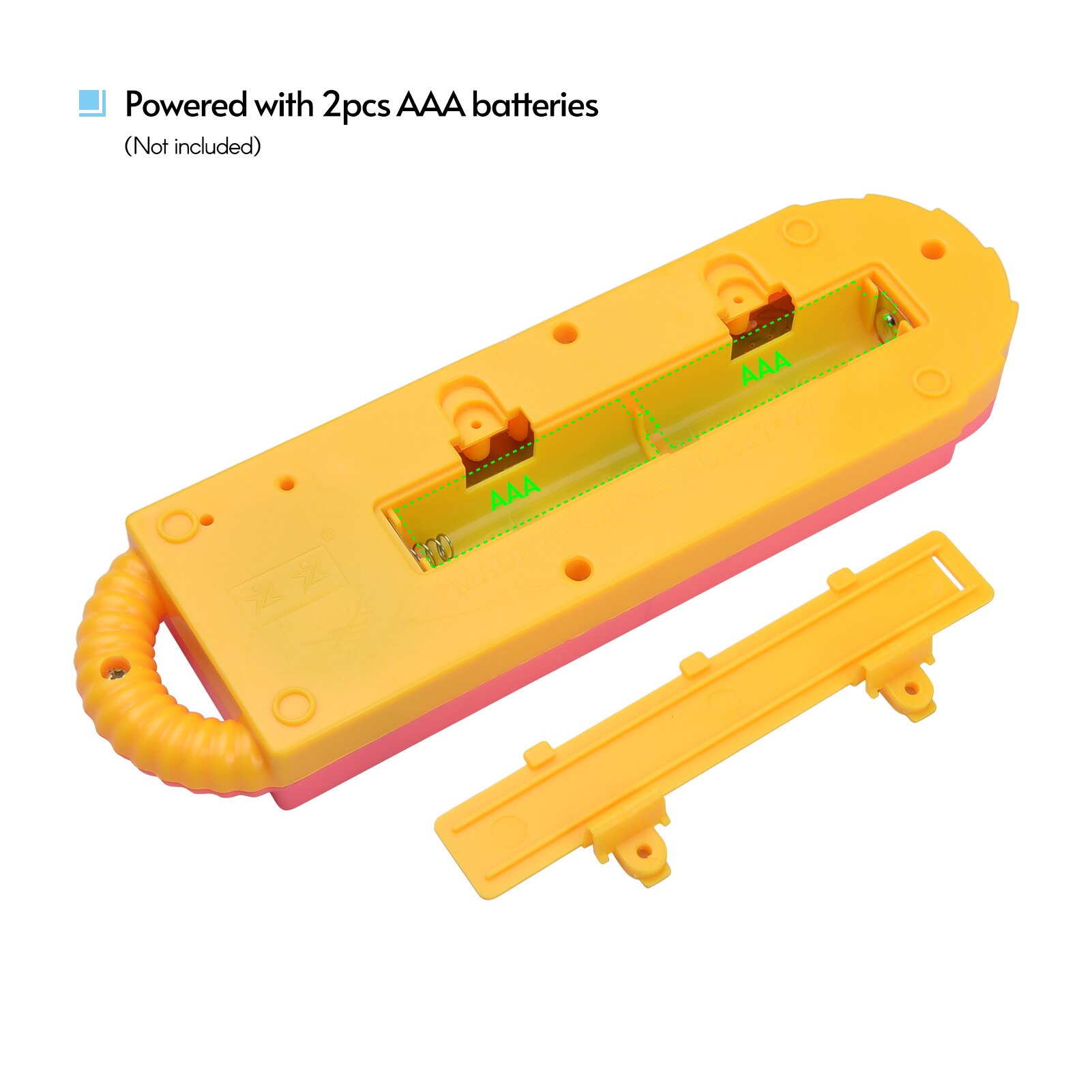 Muslady-Mini Piano Electrónico de 8 teclas para niños, juguete educativo Musical para edades tempranas