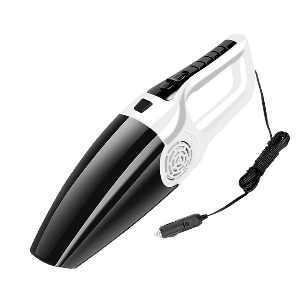 Tragbare Handheld Auto Mini Staubsauger Auto Staubsauger Roboter für Heimat Computer Reinigung Auto Innen Zubehör: Weiß