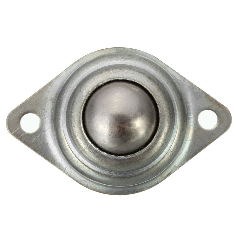 Unité de transfert de roulement à billes, roue de convoyeur montée sur bride de 5/8 &quot;de diamètre, 20kg, 10 pièces