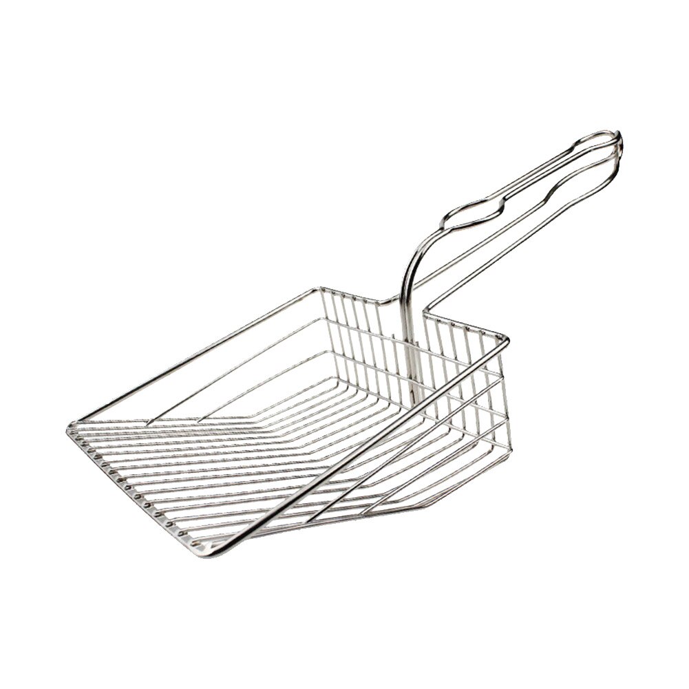 Cozy Stainless Steel Pet Sand Cleaning Tools Puppy Kitten Products Toilet Litter Scoop Poop Shovel for Dog Cat Scoop Poop Shovel