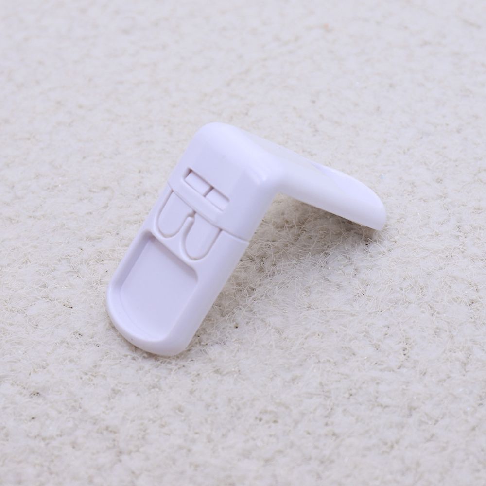 2pcs Plastic Baby Kids Safety Lock Self Adhesive Drawer Cupboard Cabinet Wardrobe Door Fridge Safe Locks Adjustable Baby Care