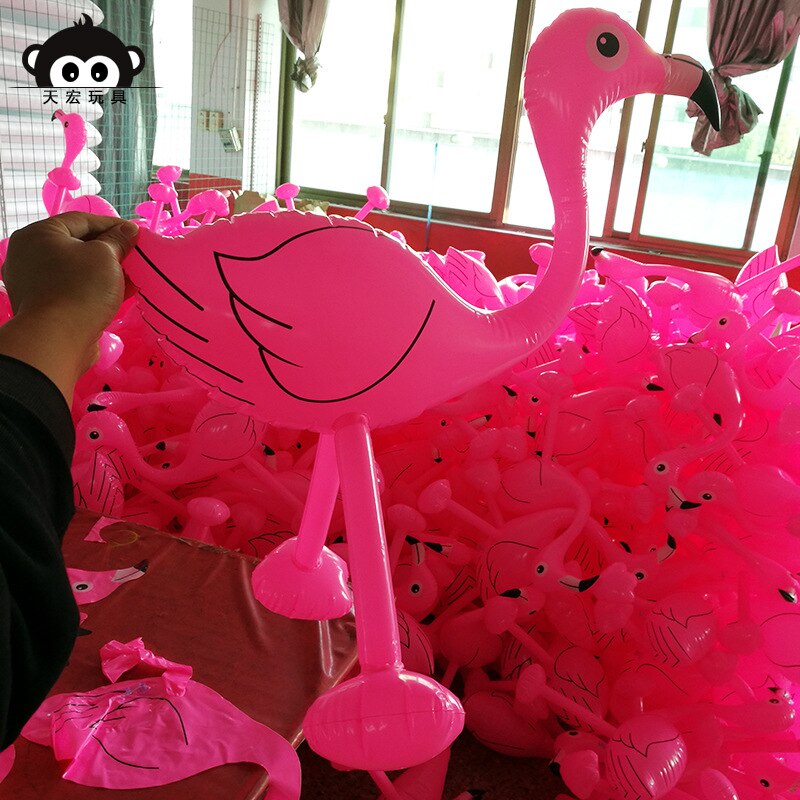 Flamingo Doll Toy PVC Inflatable Flamingo Thanksgiving Props Inflatable Thanksgiving Bird Turkey