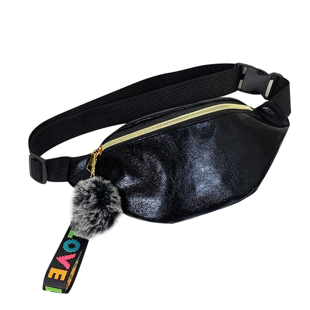 Marsupio da donna marsupio moda in pelle marsupio borsa a tracolla marsupio impermeabile borsa marsupio Heuptassen #15: Black