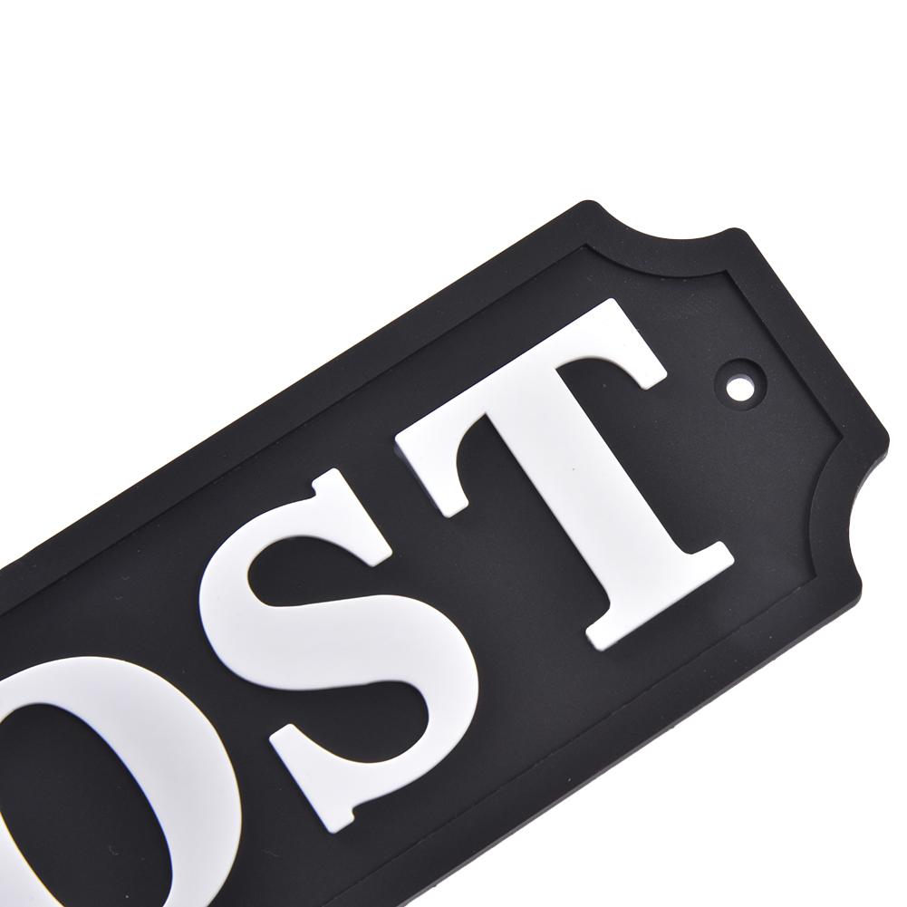 Outdoor Gardening Home House Door Warning Sign Farmhouse Stainless Steel Decor 6.3*2.16 Inches Garden Decoration