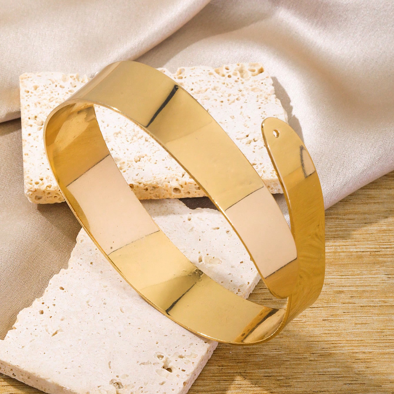 Ftcy pulseira de braço boho para mulheres, vintage, geométrica, cor dourada, folha, pulseiras de braço femininas, joias ajustáveis: Bronze antigo chapeado