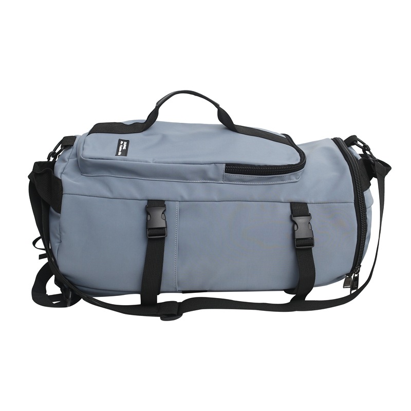 Gym Bag for Men and Women, Multifunctional Sports Duffle Bag Workout Travel Backpack Weekender Overnight Sports Gym Bags: Blue