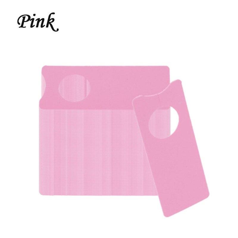 50/100 sztuk 2*5cm znaczniki roślin ogród przedszkola etykiety robić zawieszenia na drzewko markery roślin drzewa owocowe znaki szybka karty klasyfikacji narzędzie: różowy / 50szt