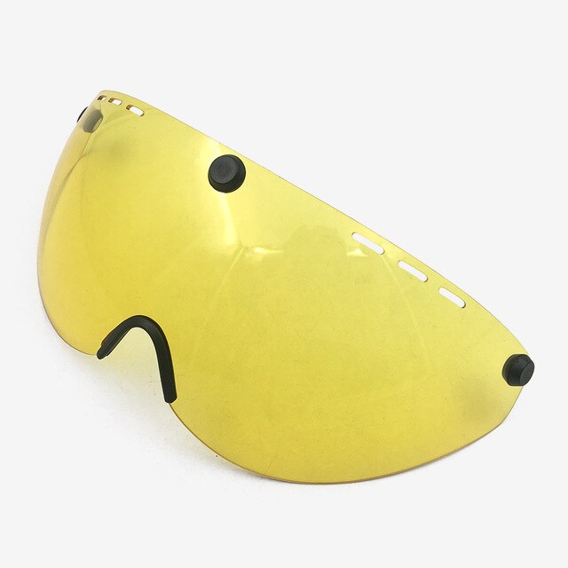 CAIRBULL-Casco de triatlón para hombre, lentes de Ciclismo, Casco aerodinámico, lente de Casco tt Ciclismo de Carretera, accesorio para gafas: yellow