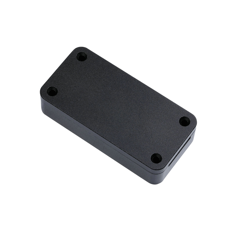 Carcasa de aluminio Raspberry Pi zero, carcasa de Metal Raspberry Pi Zero W, carcasa RPI Zero negra y carcasa de caja plateada RPI Zero W