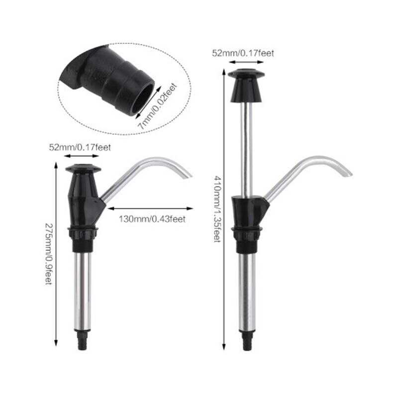 Évier polyvalent eau main pompe robinet portable Camping remorque Camping-car RV extérieur boire des pièces pratiques simples