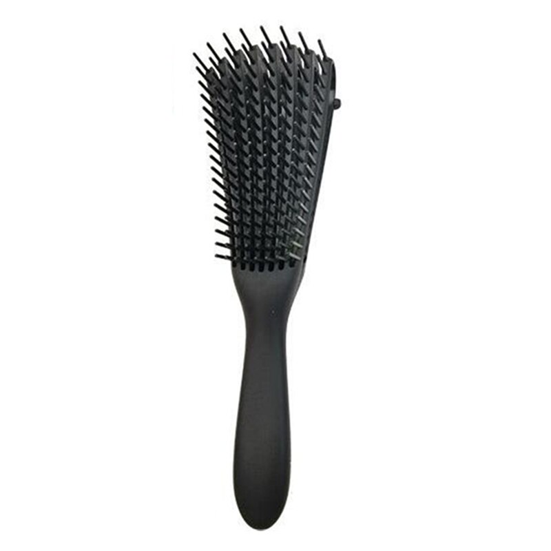 Hair Scalp Massage Comb Detangling Hair Brush Wet Curly Hair Comb Detangler for Women Men Salon Hairdressing Hair Styling Tools: Black
