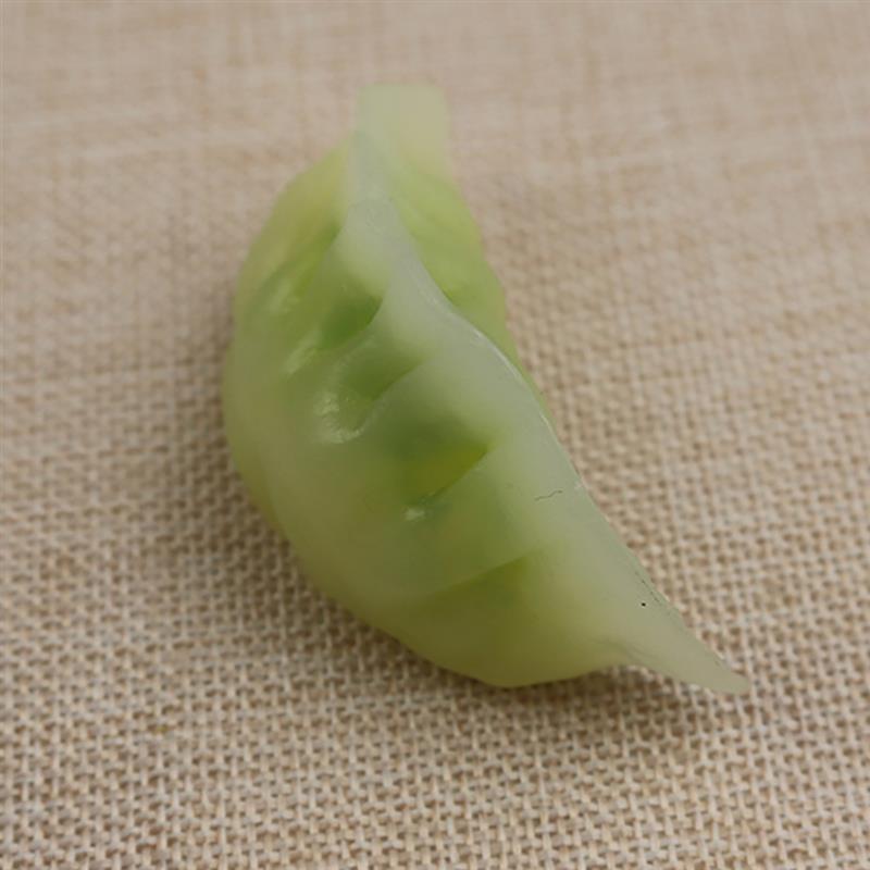 3PCS Artificial Dumpling Simulation Food Steamed Dumpling Food Display Model Kitchen Prop