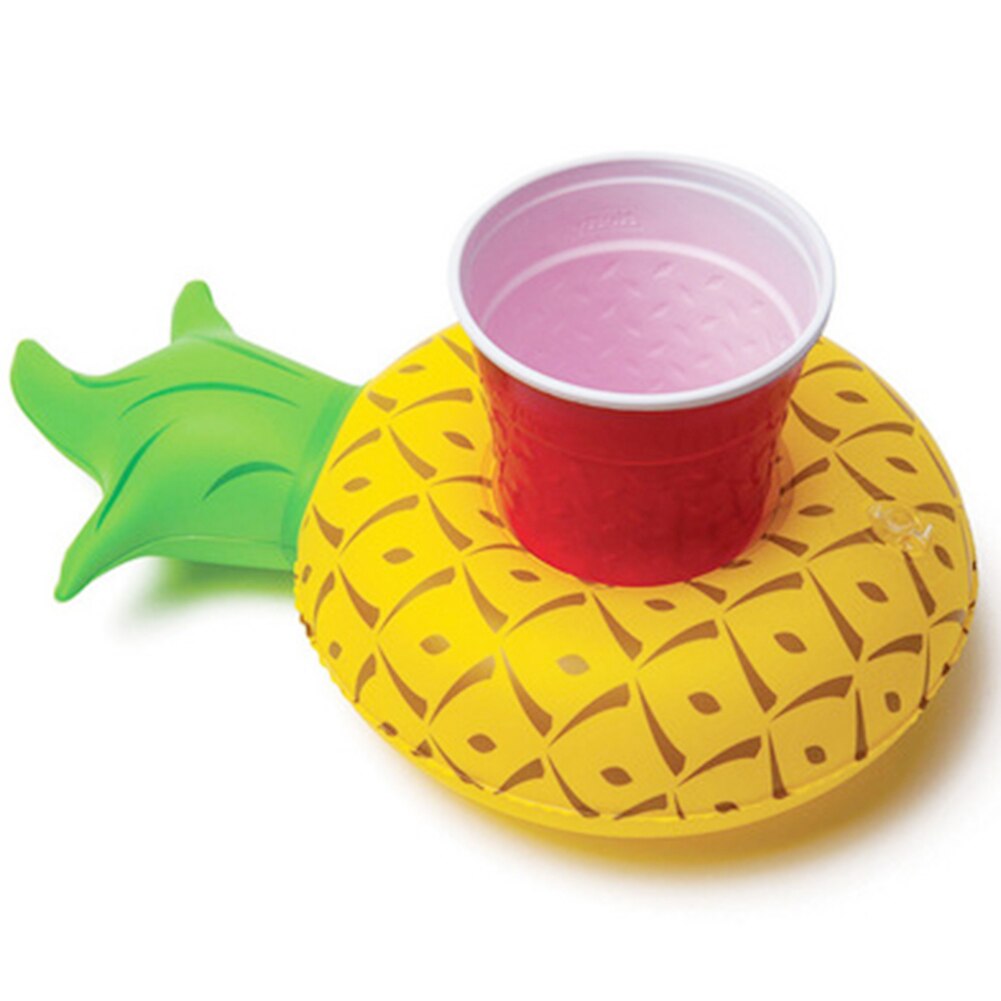 Swimming Pool Floating Cup Holder Inflatable Coasters Drink Stand Outdoor Boating Drinks Cup Holder Pool Floats Accessories