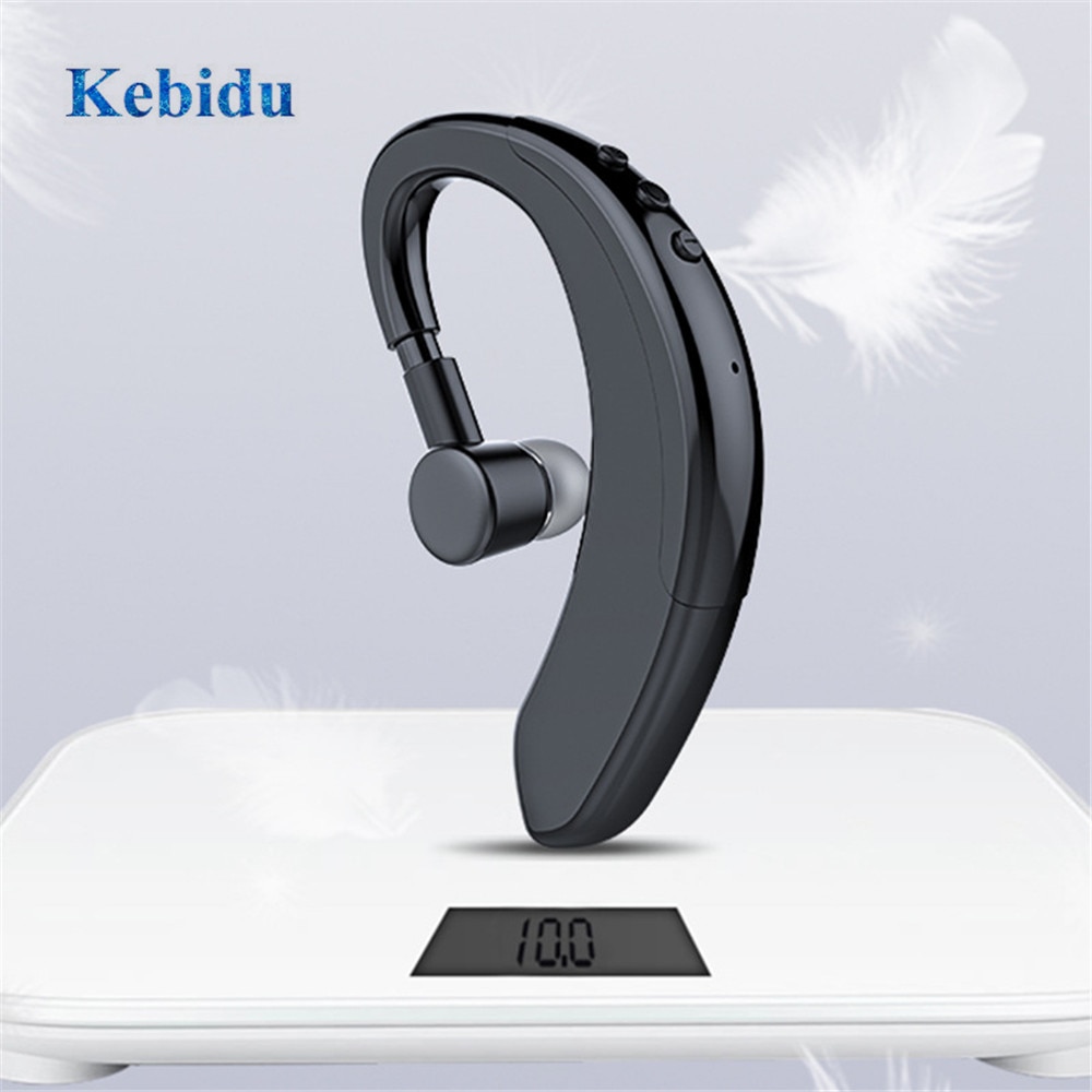 Kebidu Bluetooth 5.0 Headset Sport Draadloze Koptelefoon Met Microfoon Handsfree Oordopjes Handsfree Oortelefoon Y10 Oorhaak