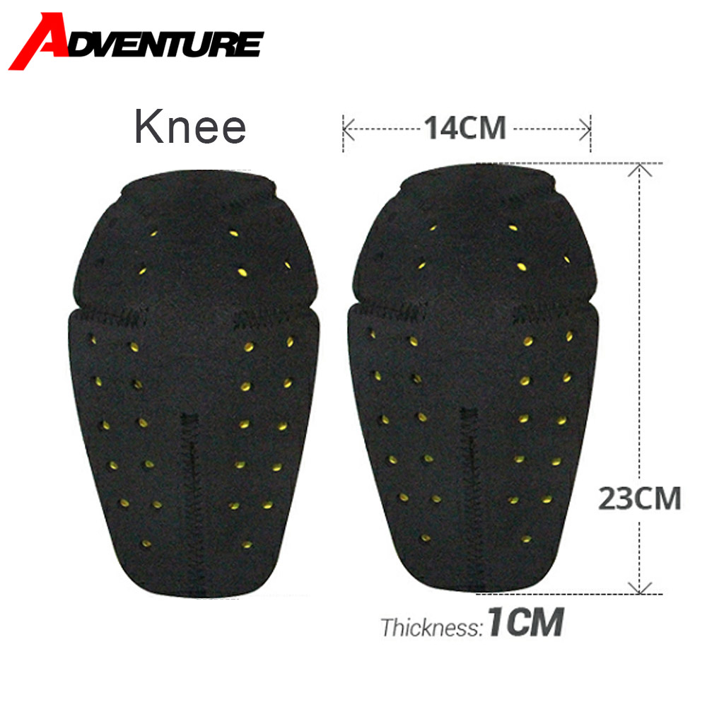 Motorcycle Protective Gear Back Protection Motocross Jacket CE Protector Shoulder Pads Elbow Pads Motorcycle Equipment Insert: Lavender