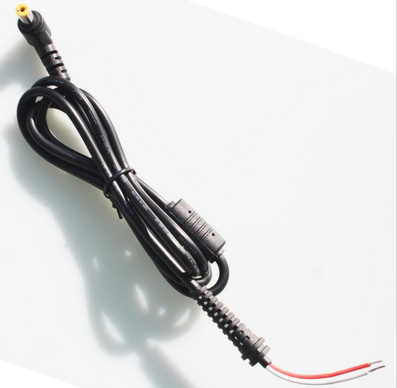 5,5 x 1,7 mm DC-Ladegerät-Stecker, Kabelstecker für Acer Laptop-Adapter, Ladegerät, DC-Stecker, 5,5 x 1,7 mm Kabel