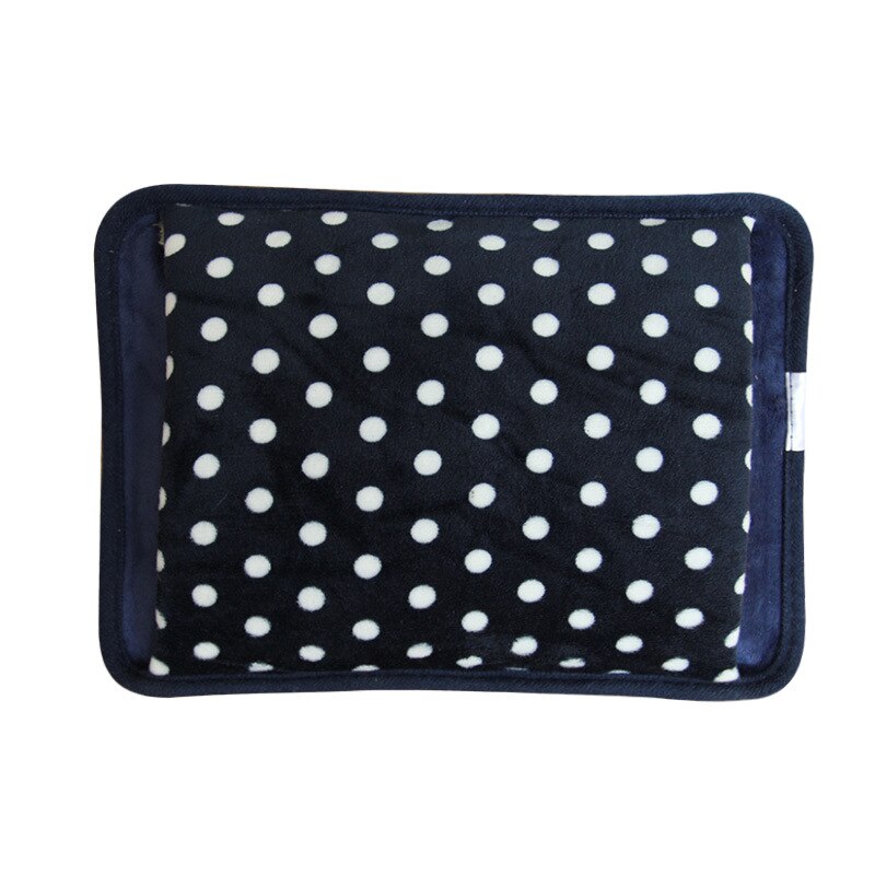 Scaldamani a buon mercato scaldamani elettrico riutilizzabile bottiglia di acqua calda ricarica borsa di acqua calda elettrica pacchetto di calore scaldamani regalo di natale: 9 buio blu