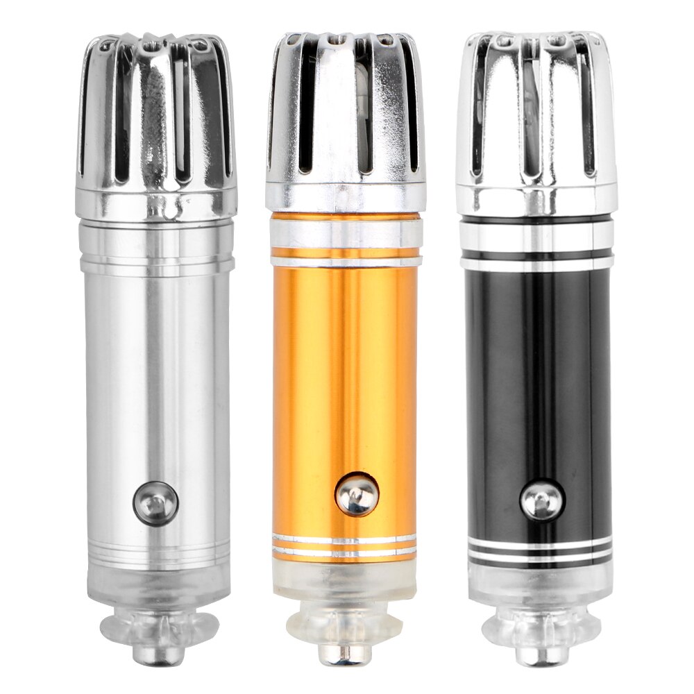Mini Auto Car Fresh Air Ionic Purifier Oxygen Bar Ozone Ionizer Cleaner 12V