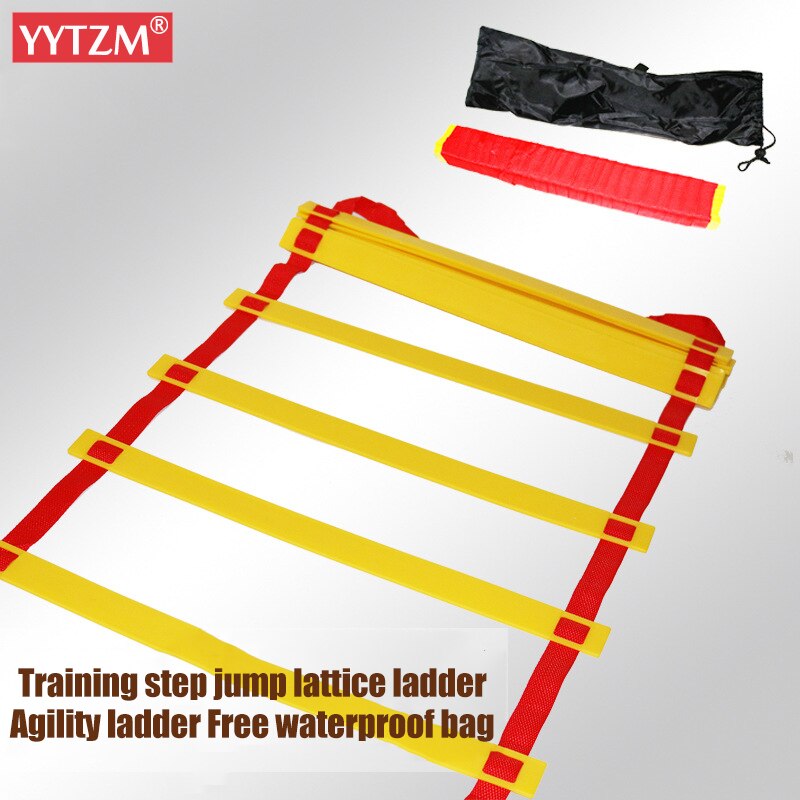 3/5/6/8/10m 50cm one step agility speed training rope ladder football basketball fitness equipment hopscotch