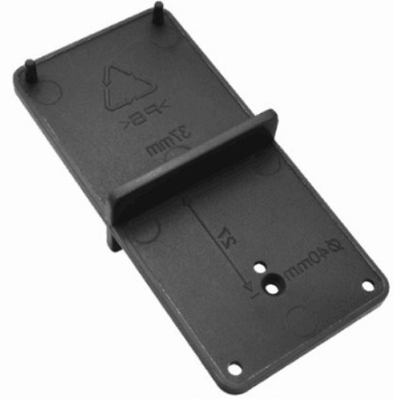 Hinge Hole Drilling Guide 35 40mm Door Cabinets DIY Woodworking Punch Hinge Drill Hole Opener Locator Guide Drill Bit Hole Tools: Black