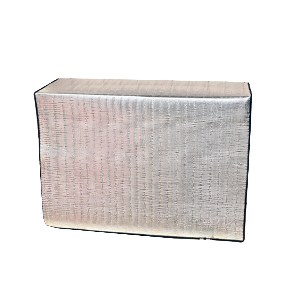 Double Sided Outdoor Air Conditioner Cover Waterproof Washing Cleaning Tools UV Resistant Organizer Aluminum Film Protective
