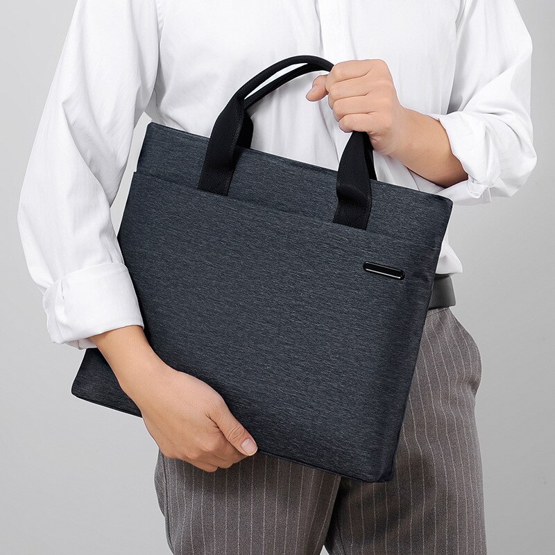 Men&#39;s Oxford Cloth Casual Briefcase Man Business Bag Men Laptop Handbag Male Crossbody Bags New Folder for A4 Documents Work Bag