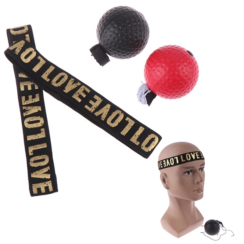 Boxing Reflex Speed Punch Ball Sanda Boxer Raising Reaction Force Hand Eye Training Set Stress Gym Boxing Muay Thai Exercise