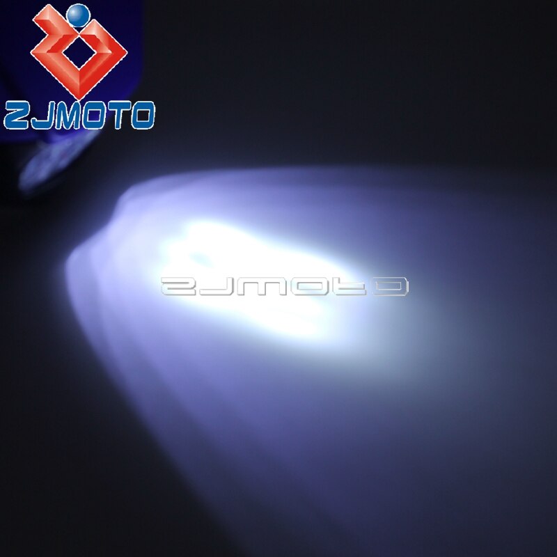 Ensemble universel de phare LED de vélo de saleté pour Yamaha Suzuki YZ YZF WR TT DR RM MX Enduro Supermoto masque de carénage de phare bleu