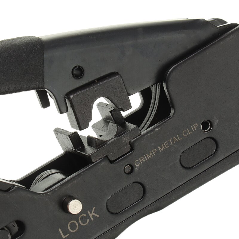 Telephone Line Connector Clamp Pliers for Cat7 Cat8 Tail Clip Rj45 Cat5e Cat6 Cable Clamp Rj11 6p Network Telecom Crimping Tool