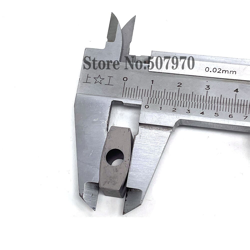 Wire Cut Parts Tungsten Carbide Conductive Block 22.5*9.6*12*6mm 5pcs for CNC Wire Cutting Machine