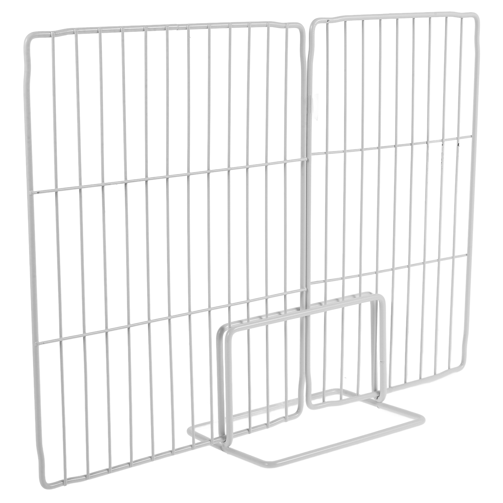 Partición de congelador, divisor de alambre de hierro, separación efectiva del espacio, malla ventilada, fácil instalación, limpieza, suministro de refrigerador, cofre: Rojo