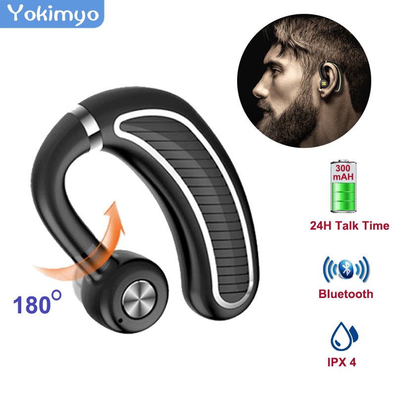 K21 Draadloze Sport Bluetooth Oortelefoon Noise Cancelling Headset Oortelefoon Voor Telefoon Draadloze Micro Sport Bluetooth Headset