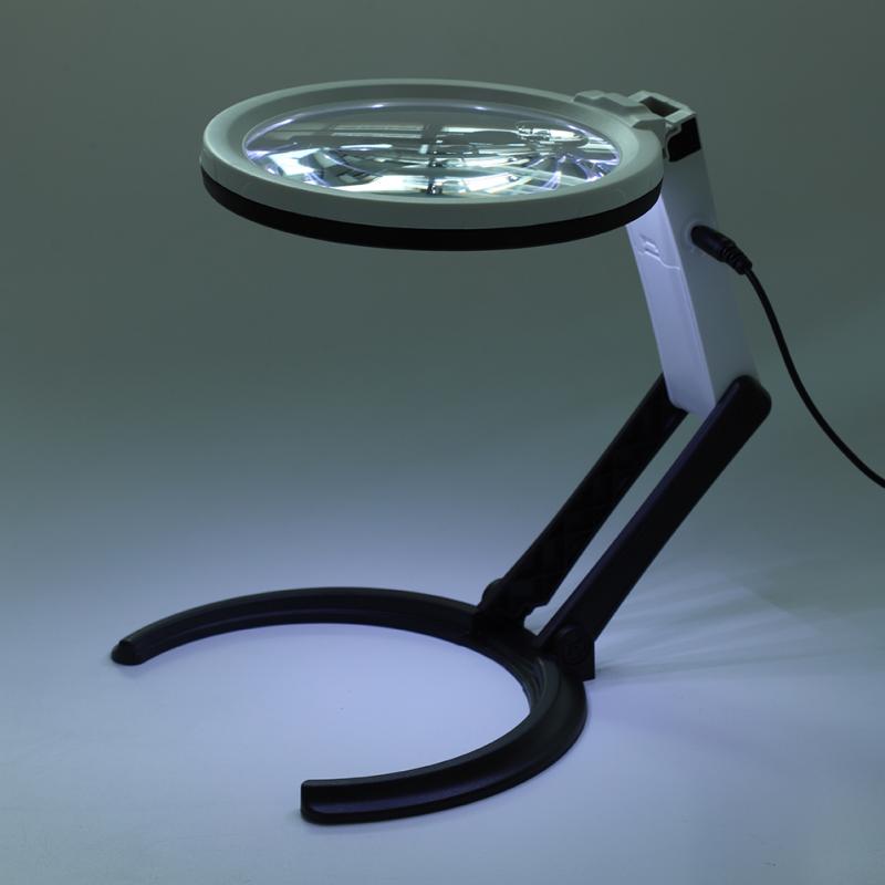Vergrootglas LED Tattoo Lamp Nail Art Tool 130mm Dikke Tafel Vergrootglas Glas Lamp 1.8X 5X Vergrootglas Bureaulamp Tattoo accessoires