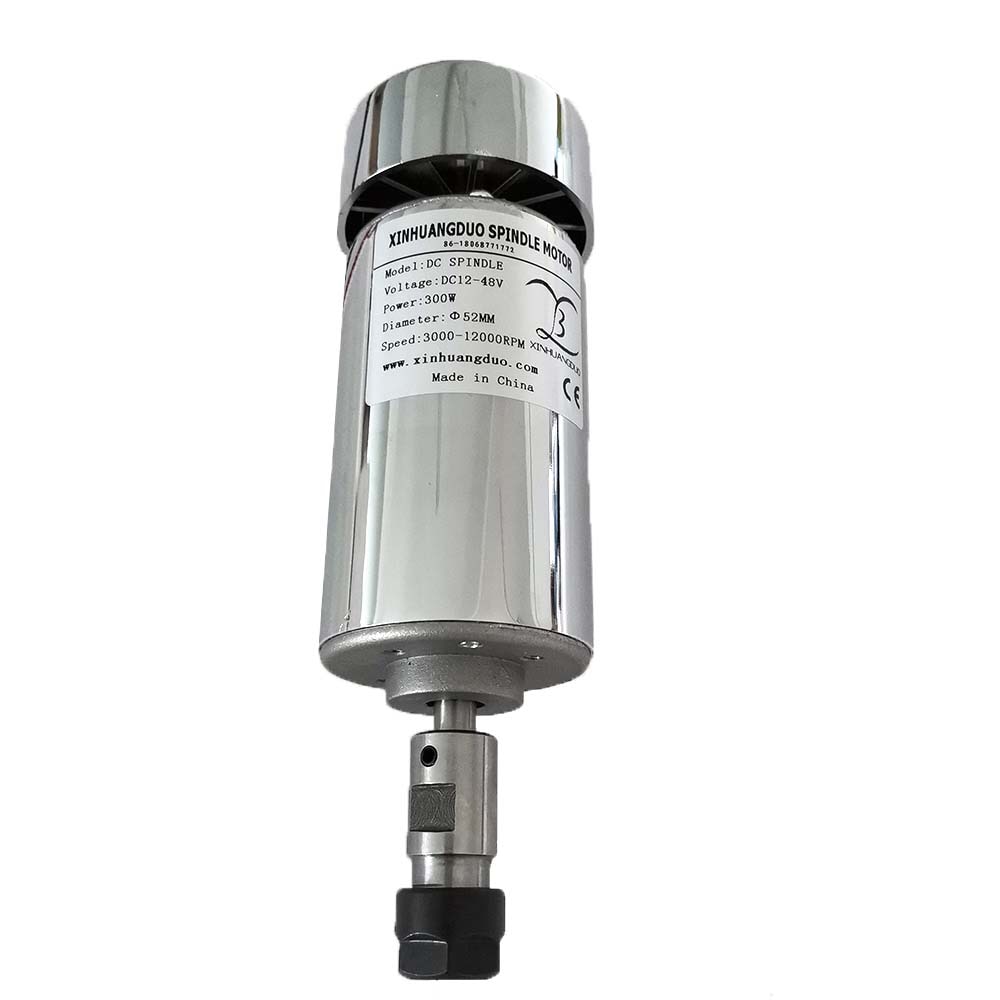 300W Spindle motor DC12-48V ER11 ER16 12000rpm 0.3kw spindle cnc router spindle motor cnc spindle motor