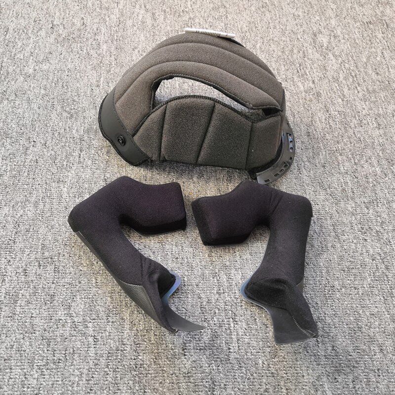 ! S-XXL Motorcycle helmet removable inner pad black Comfortable lining perfect for ATV Series(CRG ATV 1-8) helmet