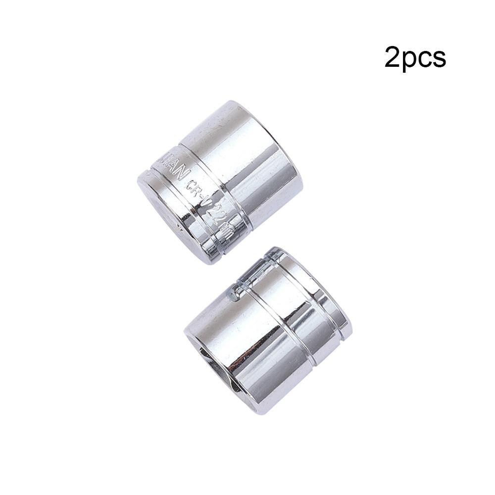 Utoolmart 22mm/24mm hylsa för skiftnyckel 3/8 " drivning 6- -punktsaxelmutter sexkant metrisk längd 32mm hylsa 1 st /2 st