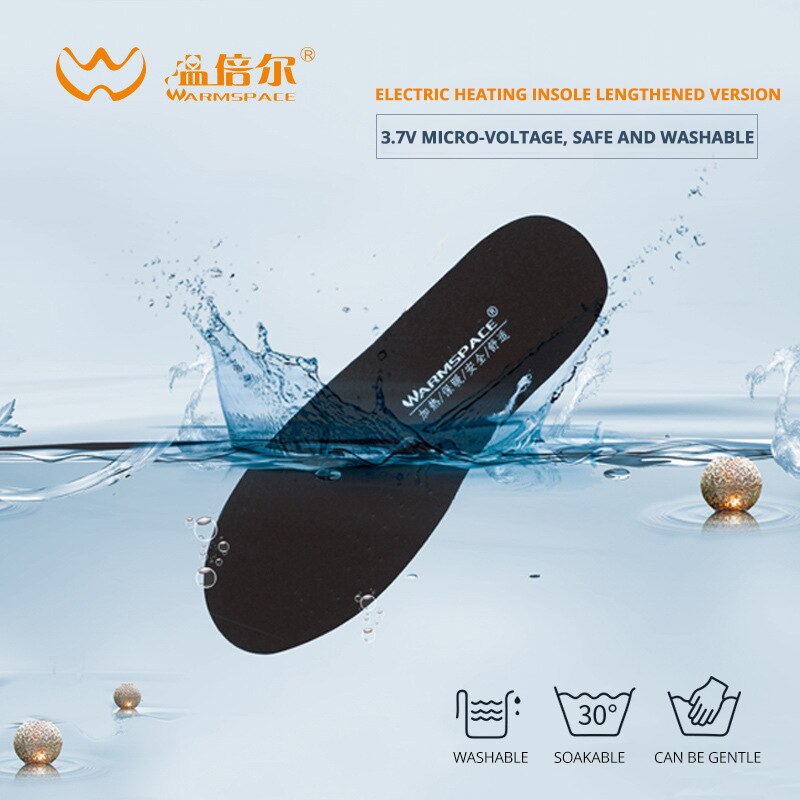 Botas para motocicleta, plantillas térmicas para mantener el calor, con pilas, para invierno, Moto, zapatos para motocicleta, plantillas de calefacción eléctrica Unisex