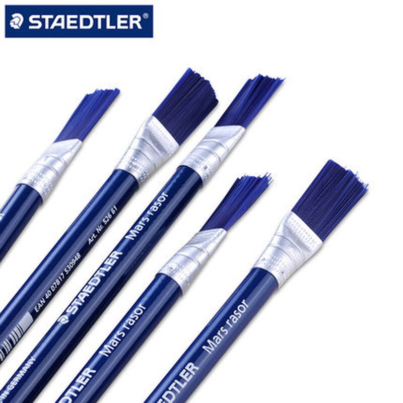 STAEDTLER-Borrador estilo lápiz 6/12 61 + pincel, papelería escolar, suministros de oficina, borrador de lápiz, borradores de bolígrafo de Gel, 526 Uds.