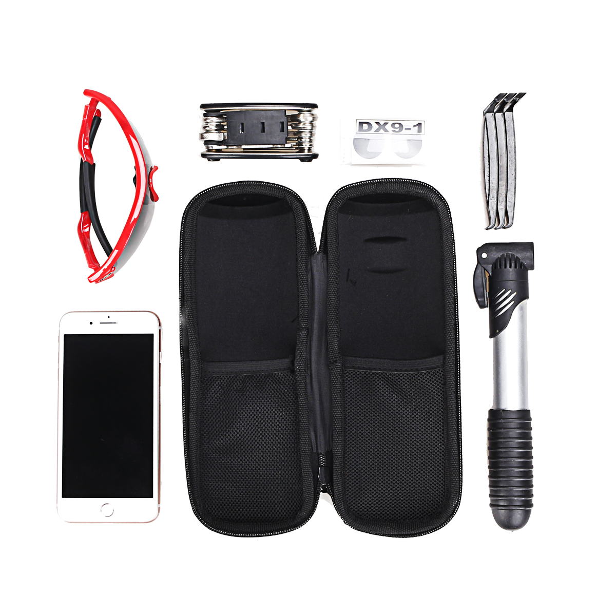 Bicycle Tools Bag Repair Kit Bag Multifunction Bike Storage Box Portable Waterproof MTB Road Holder Lightweight Bike Accessories