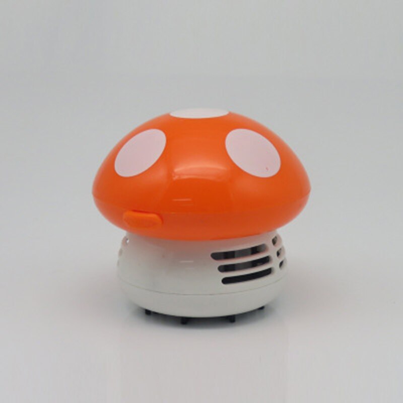 Aspirateur de bureau de Table de coin de champignon Mini Portable aspirateur de bureau fonctionnel balayeuse: Or