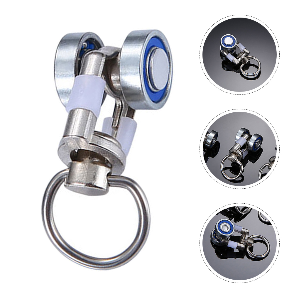 10pcs Curtain Track Curtain Pulley Glider Silent Hook Curtain Track Sliding Wheel Bearing Roller HardwareAccessory