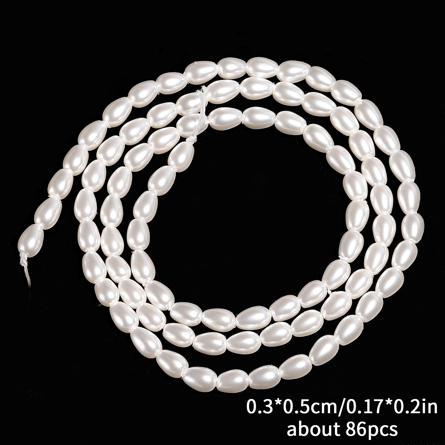 Perlas de imitación blancas redondas planas, cuentas sueltas de vidrio para joyería, costura, accesorios para pulseras y pendientes hechos a mano DIY: Verde