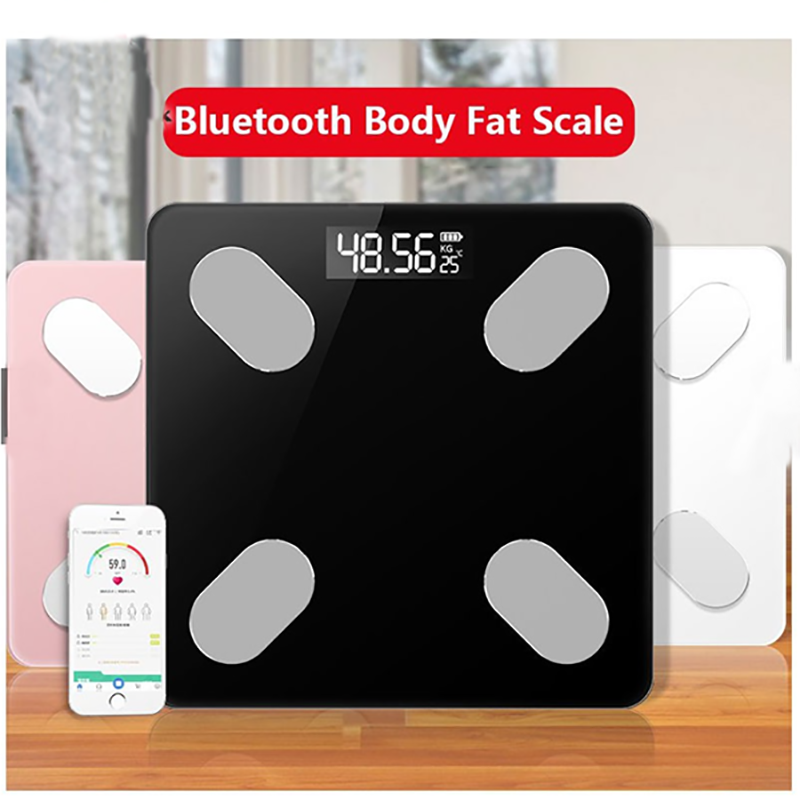 Smart Bluetooth Lichaamsvet Weegschaal 12-In-1 Digitale Gewichtsverlies Wegen