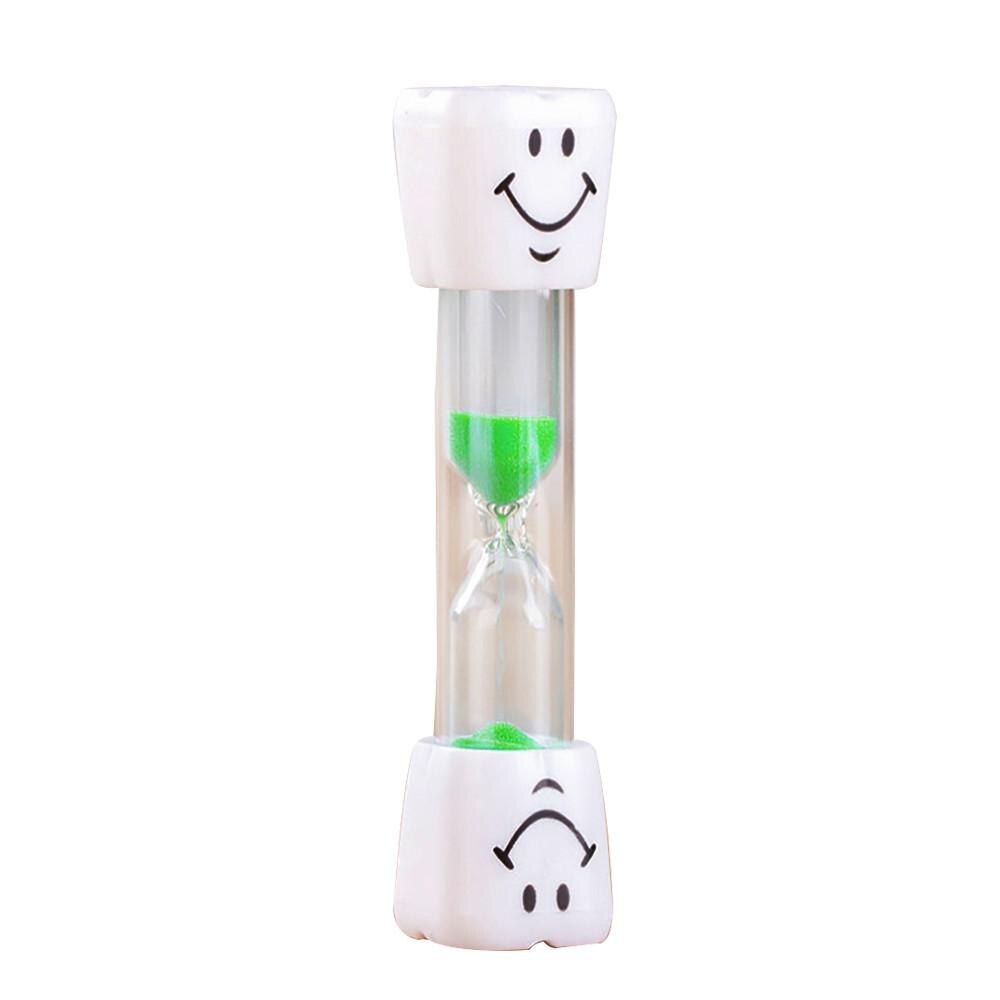 Reloj de arena con cepillo de dientes para niños, reloj temporizador con cara sonriente, reloj de arena, D1,: GN