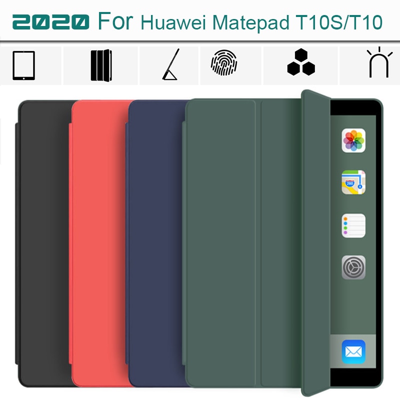 Tablet soft Case For Huawei MatePad T10S 10.1"AGS3-L09/AGS3-W09 Silicon Gel Case for MatePad T10 9.7"AGR-L09/AGR-W09 case