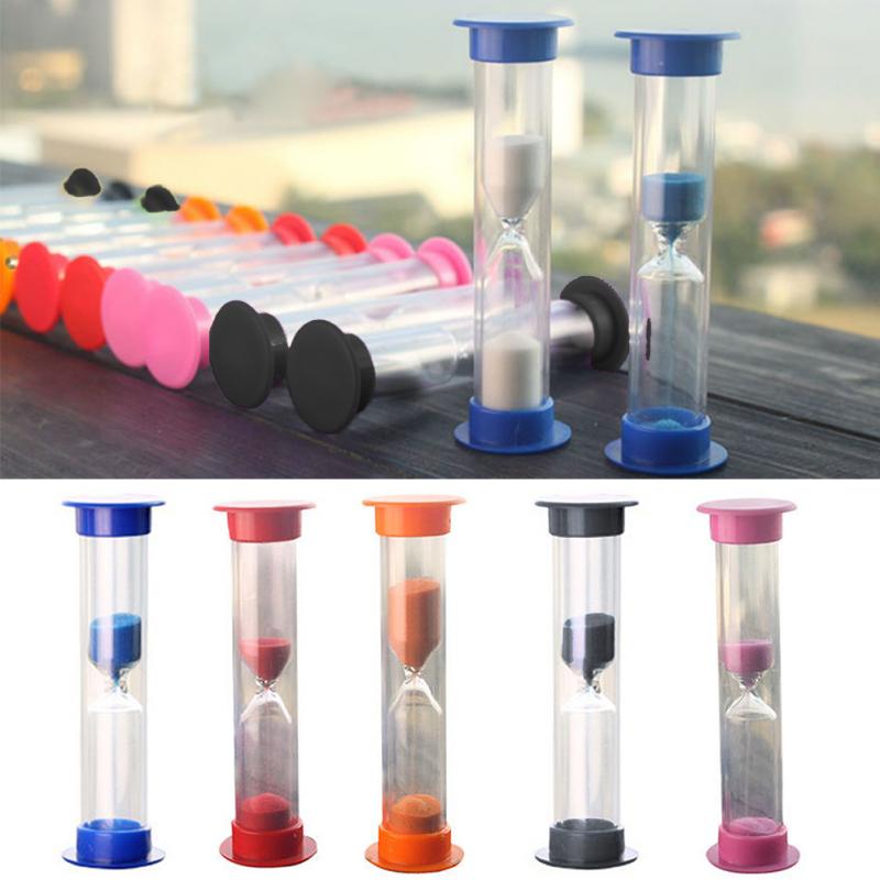 2PCS 3 minutes /5 minutes /10 minutes Colorful Hourglass Sandglass Sand Clock Timers Sand Timer 5 Colors to Choose