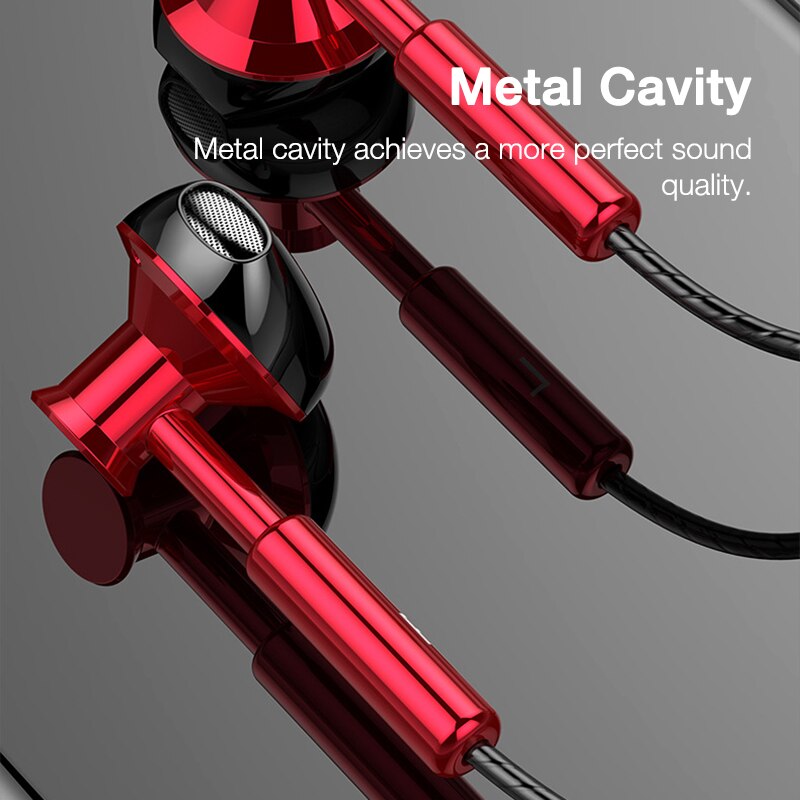 Słuchawka robić telefonu słuchawki przewodowe słuchawki douszne sportowe robić gier 3.5mm metalowy zestaw słuchawkowy słuchawki stereofoniczny z mikrofonem robić Xiaomi