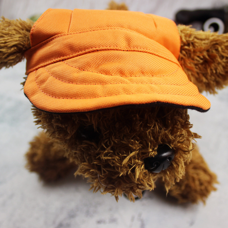 Husdjurshatt sommar solhatt valp tryckt baseballhatt utomhus tillbehör solhatt solhuv keps chihuahua yorkshire