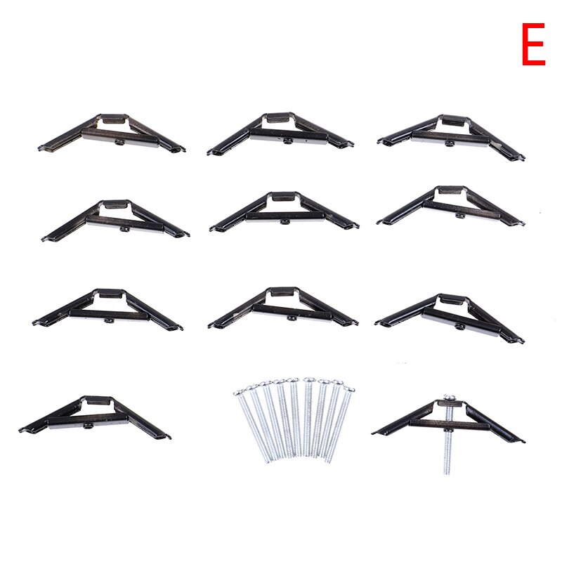 1 Set de montaje en pared interruptor caja de herramienta de reparación de escondite secreto 86mm interruptor Cassette reparación varilla de soporte electricista Accesorios: E