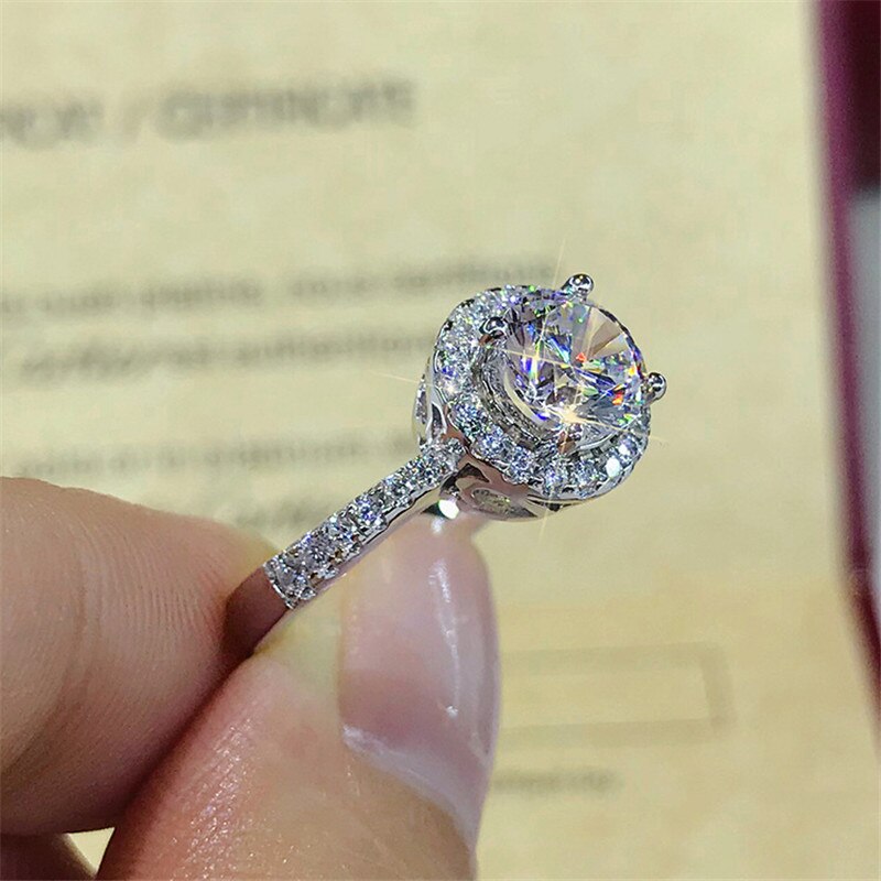 Luxe Eenvoudige Trouwringen Voor Vrouwen Punk Stijl Prachtige Wilde Engagement Party Vrouwelijke Ringen Sieraden